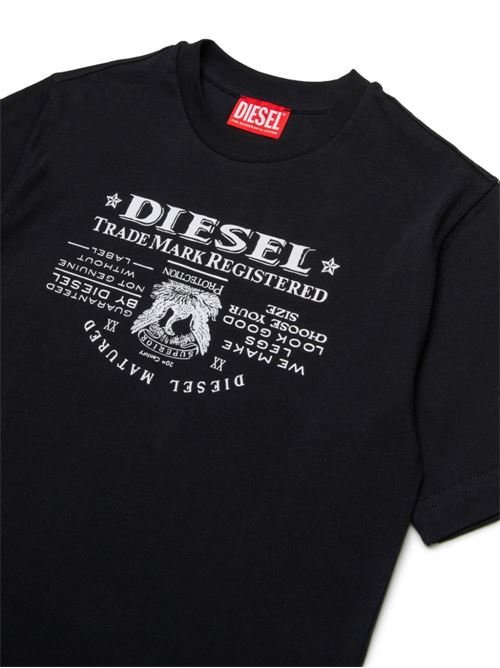 T-shirt bambino maniche corte DIESEL KIDS | J02028KYAR1K900